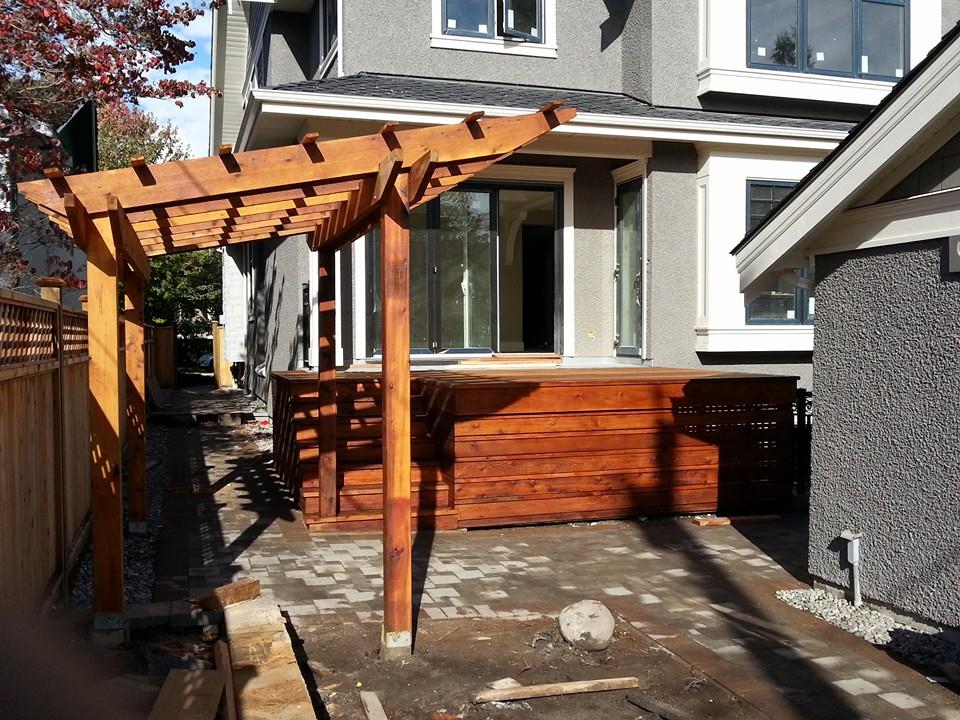 decks, pergolas, gazebos, stairs, patios, and other carpentery work samples from our past projects