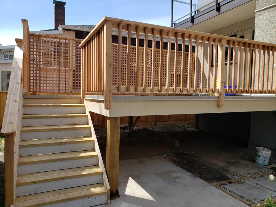 decks, pergolas, gazebos, stairs, patios, and other carpentery work samples from our past projects
